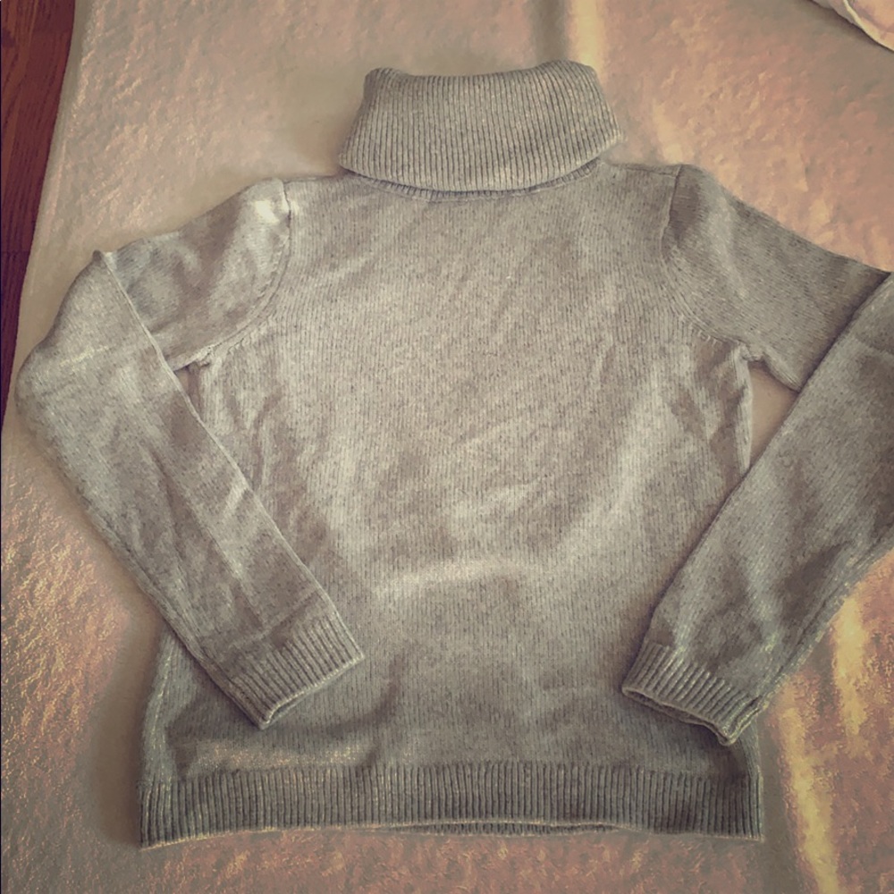 Guess open back turtle neck sweater